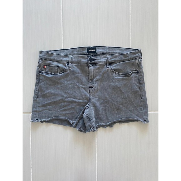 HUDSON Pants - HUDSON GRAY JEAN SHORTS SIZE 32